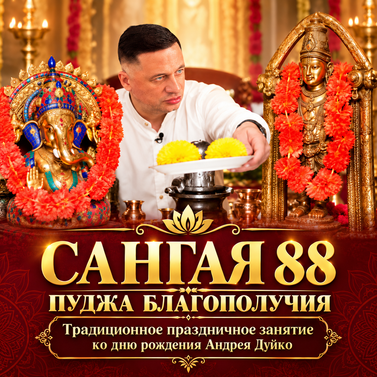 Сангая 88 — праздничная пуджа на исполнение желания, любовь и благополучие