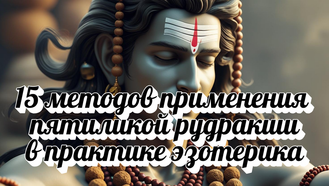 15 методов применения пятиликой рудракши в практике эзотерика