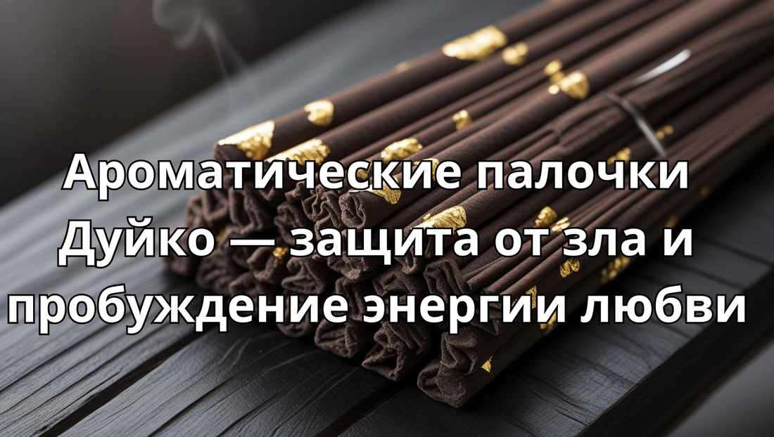 Ароматические палочки Дуйко — защита от зла и пробуждение энергии любви