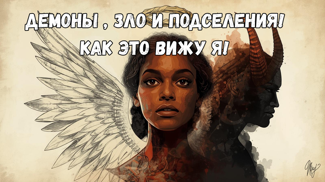 Демоны , зло и подселения! Как это вижу я!
