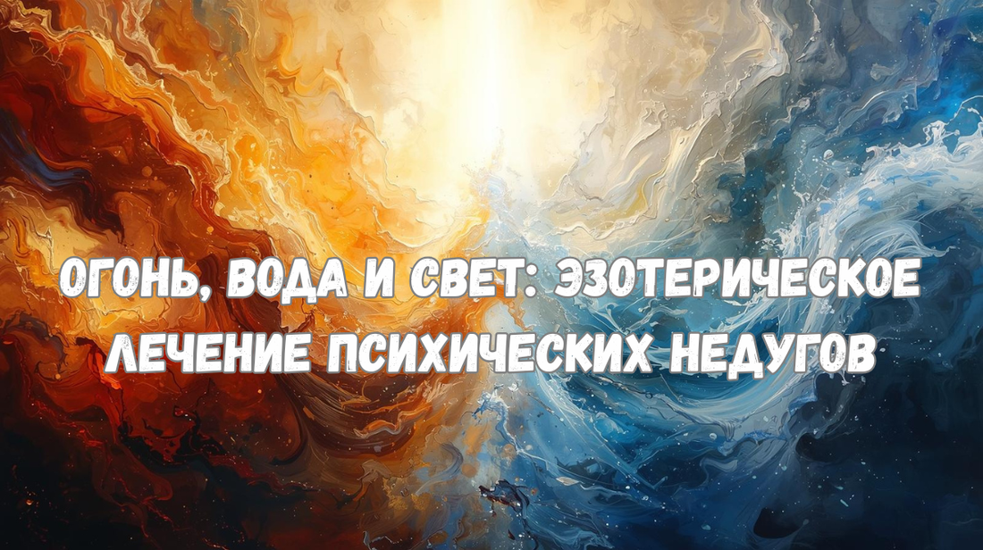 Огонь, Вода и Свет: Эзотерическое Лечение Психических Недугов