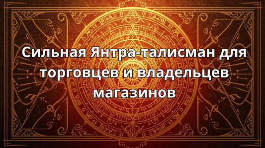 Янтра-Талисман для Торговли: Как Привлечь Покупателей и Удвоить Прибыль