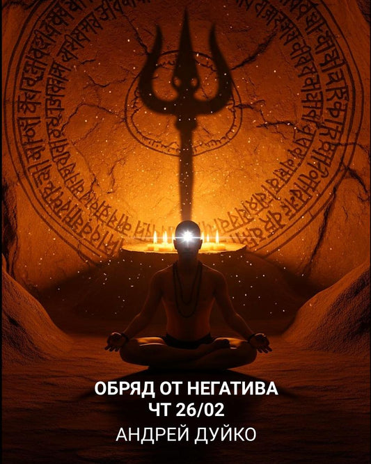 26 ЛЮТОГО. Онлайн обряд (без запису) Усунення зла, порчі, впливу, негативу. 19:00 UA